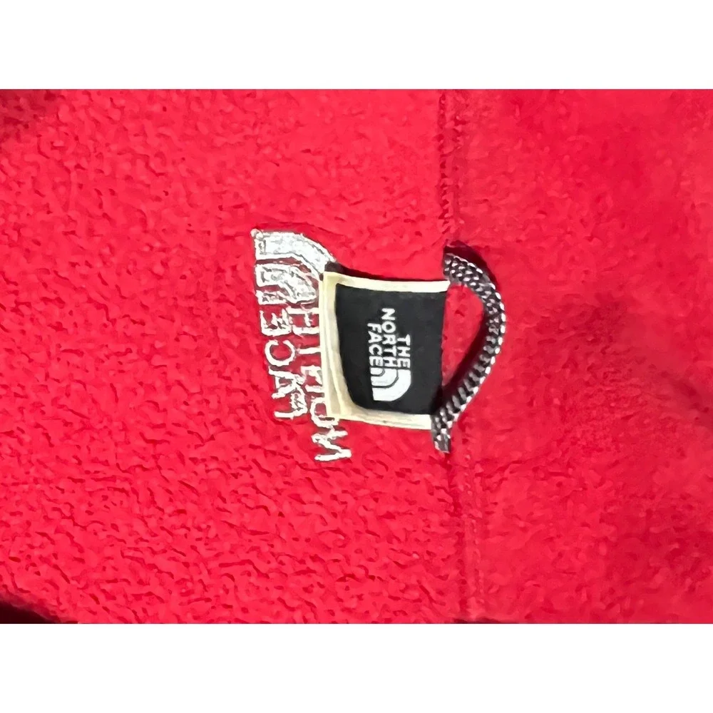 The North Face youth/junior red fleece jacket Size M #outdoor #fleece - Picture 6 of 12